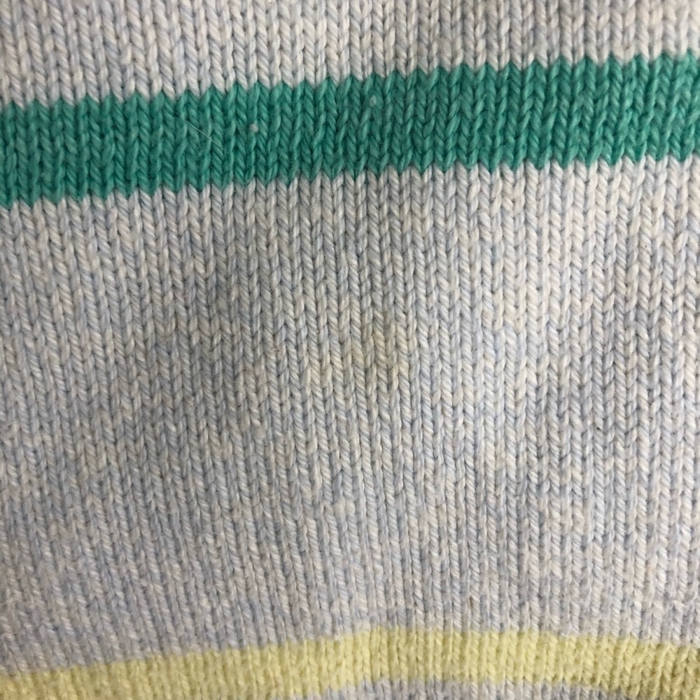 Vintage striped sweater crew neck - Picture 4 of 6